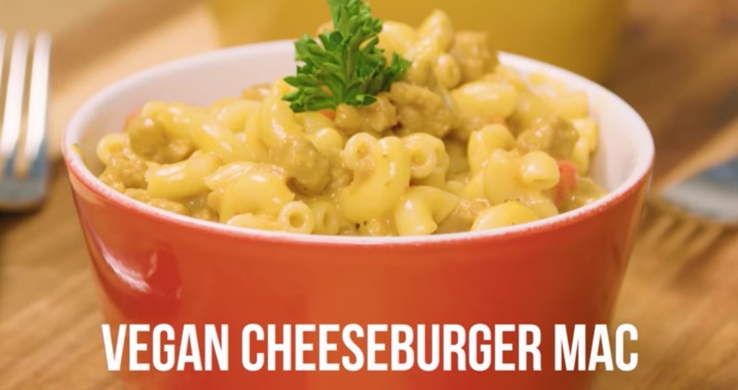 This Vegan Cheeseburger Mac Is the Perfect Comfort Food