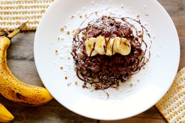 vegan Jewish recipes matzah brei