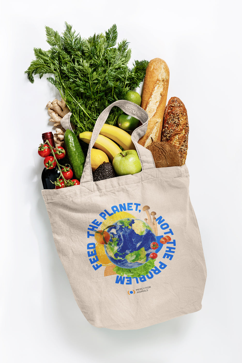 ‘Feed the Planet, Not the Problem’ Eco Tote