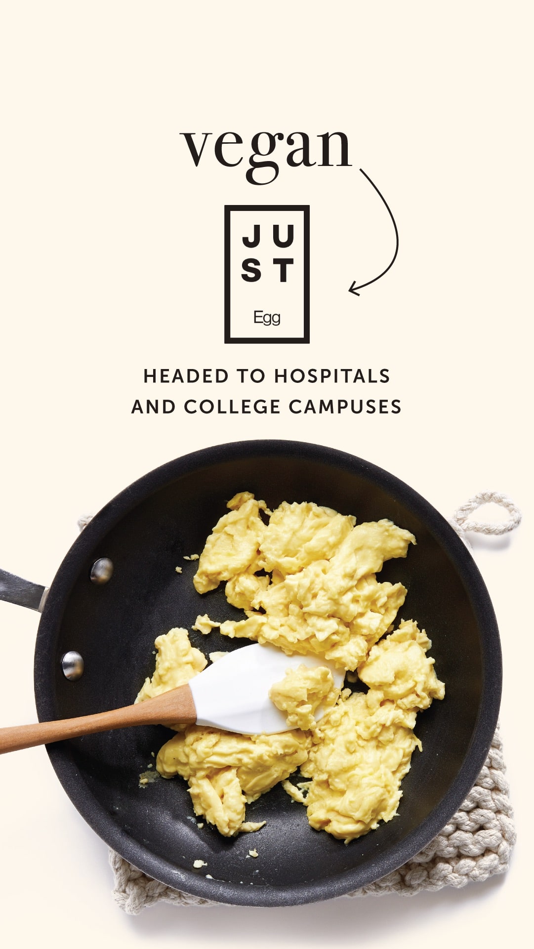 Vegan Just Egg Headed to Hospitals and College Campuses