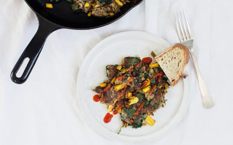 Tofu ‘Egg’ & Hash Browns