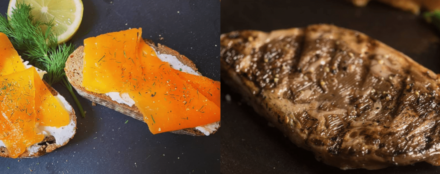 Meet the World’s First Slaughter-Free 3D-Printed Ribeye Steak and Salmon