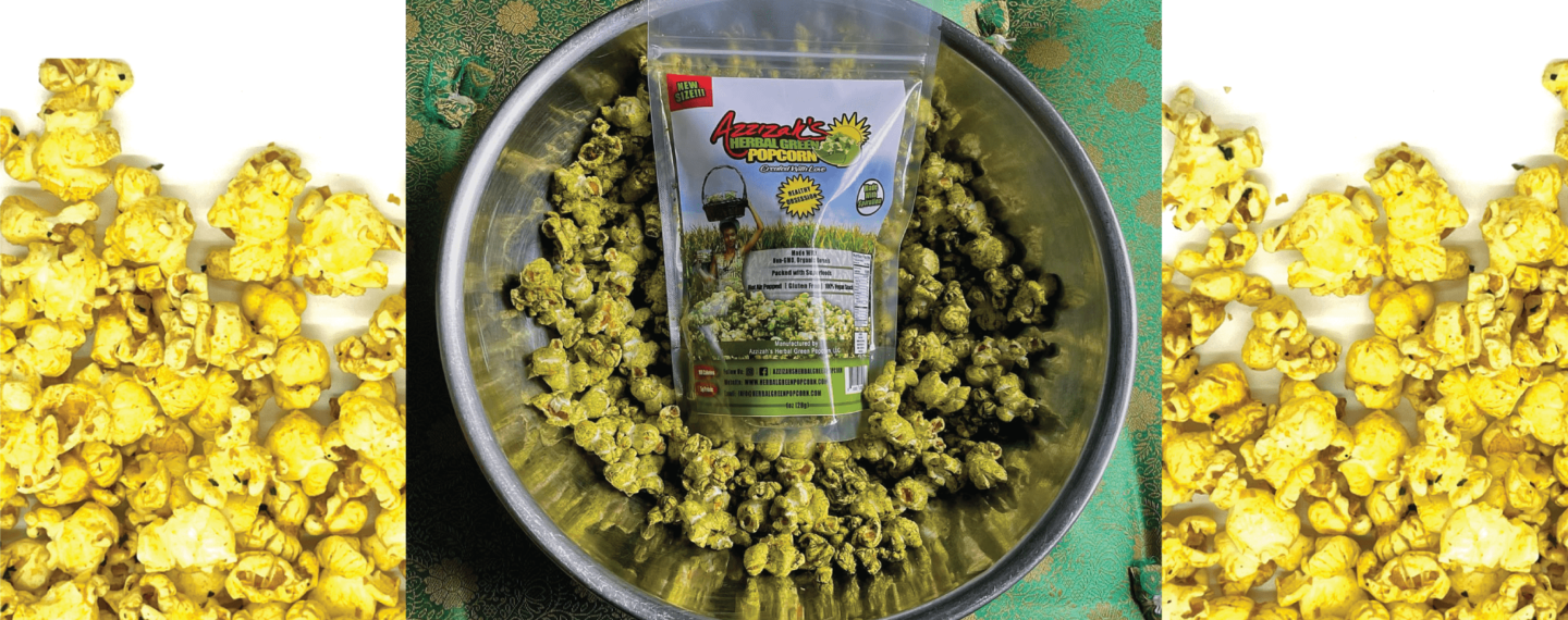 Meet the Creator of the Greenest Gourmet Popcorn You Will Ever Eat!