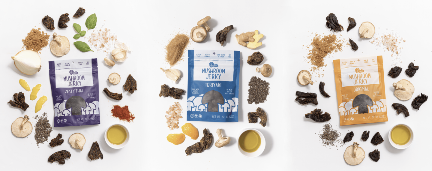 Turning Mushrooms into Meat with Pan’s Mushroom Jerky