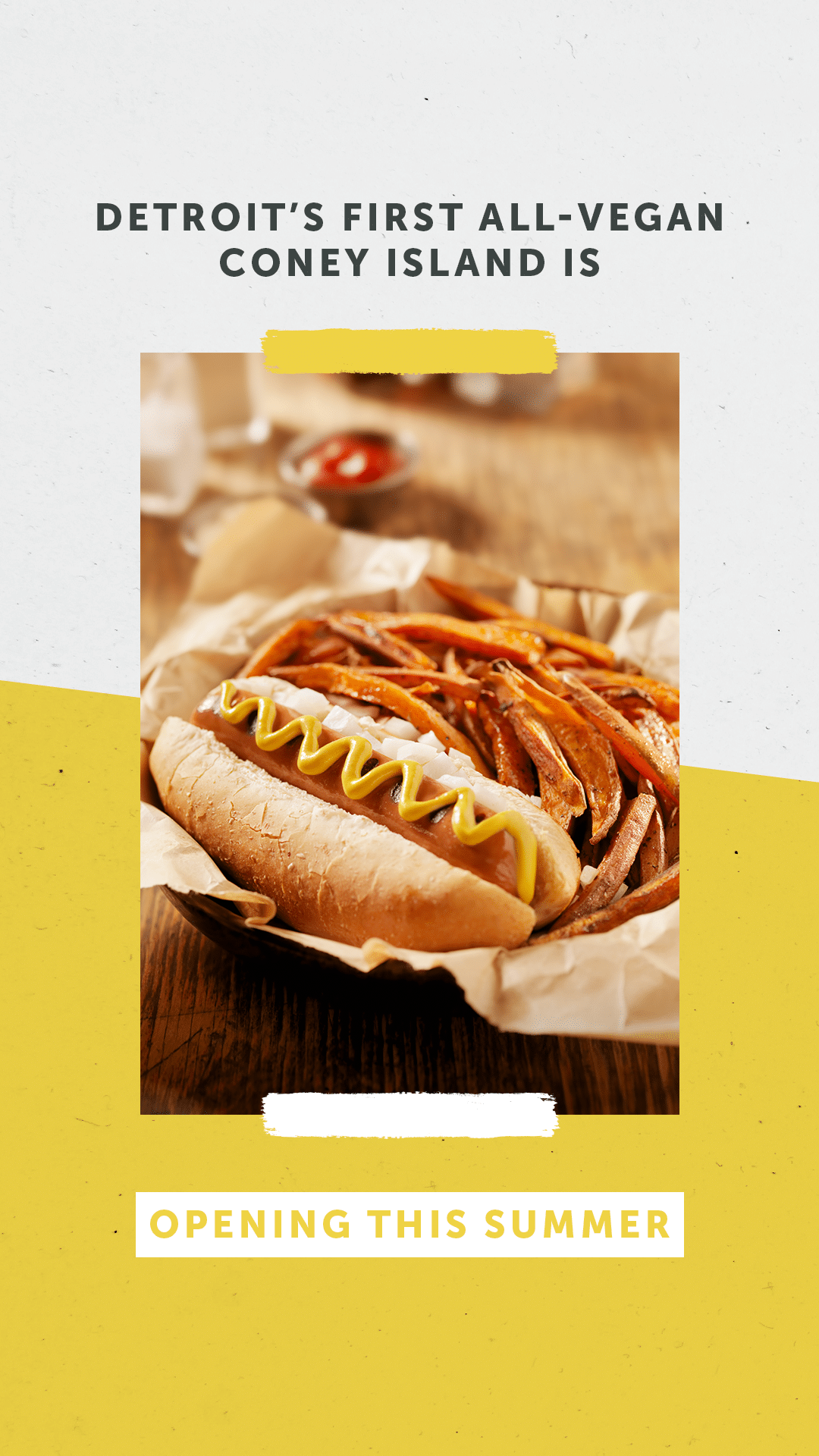 Detroit’s First All-Vegan Coney Island Is Opening This Summer