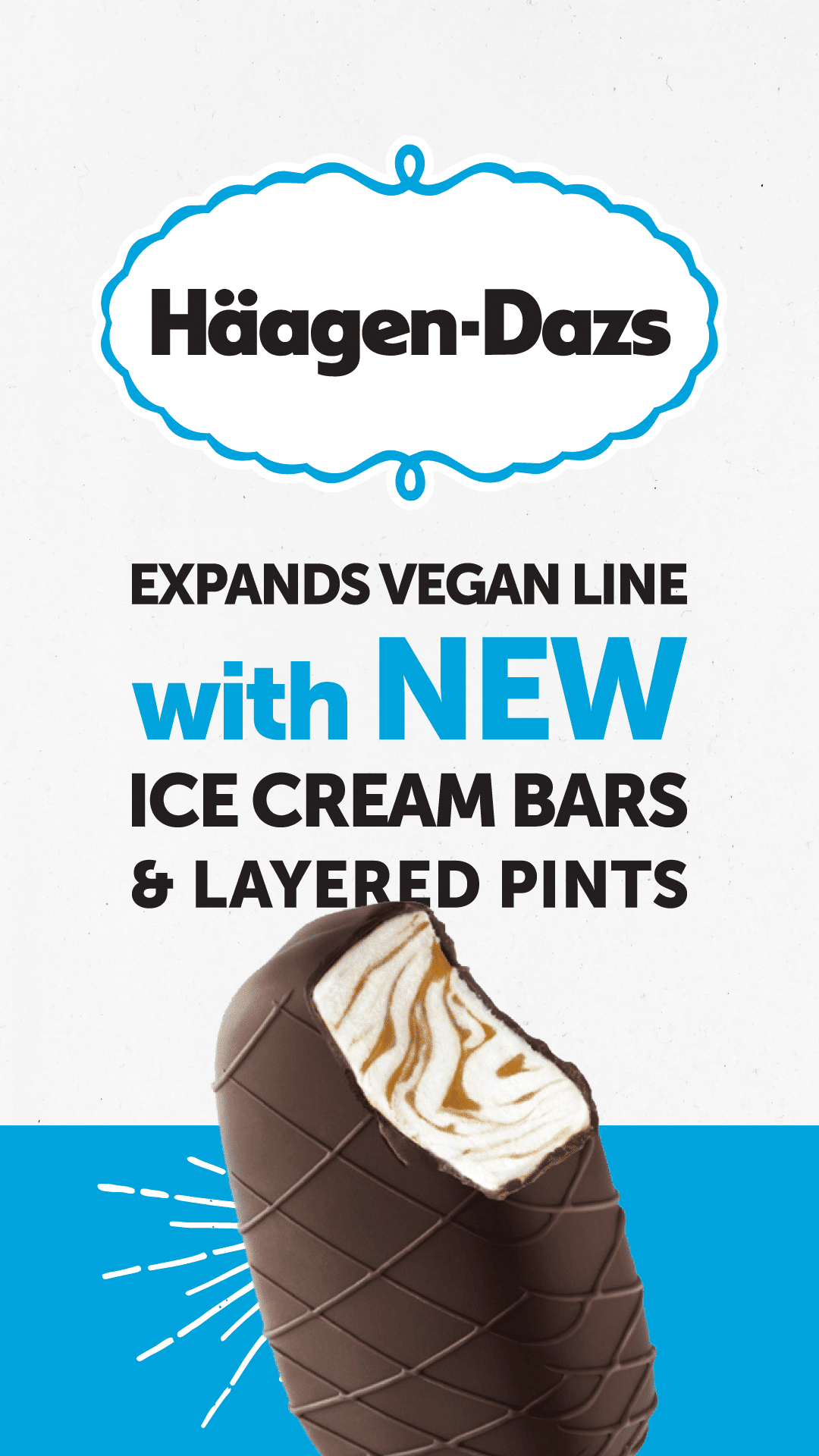 Häagen-Dazs Expands Vegan Line With New Ice Cream Bars and Layered Pints
