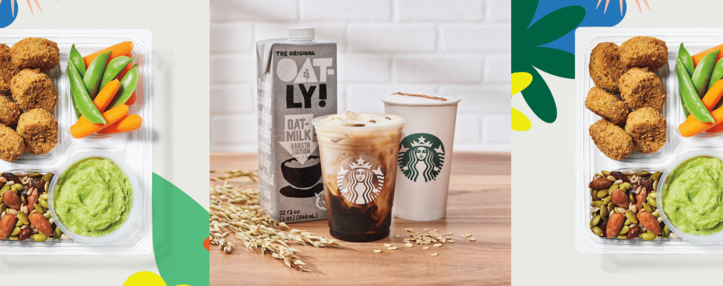 Vegan Protein Box and Oatly Oat Milk Launch at Starbucks