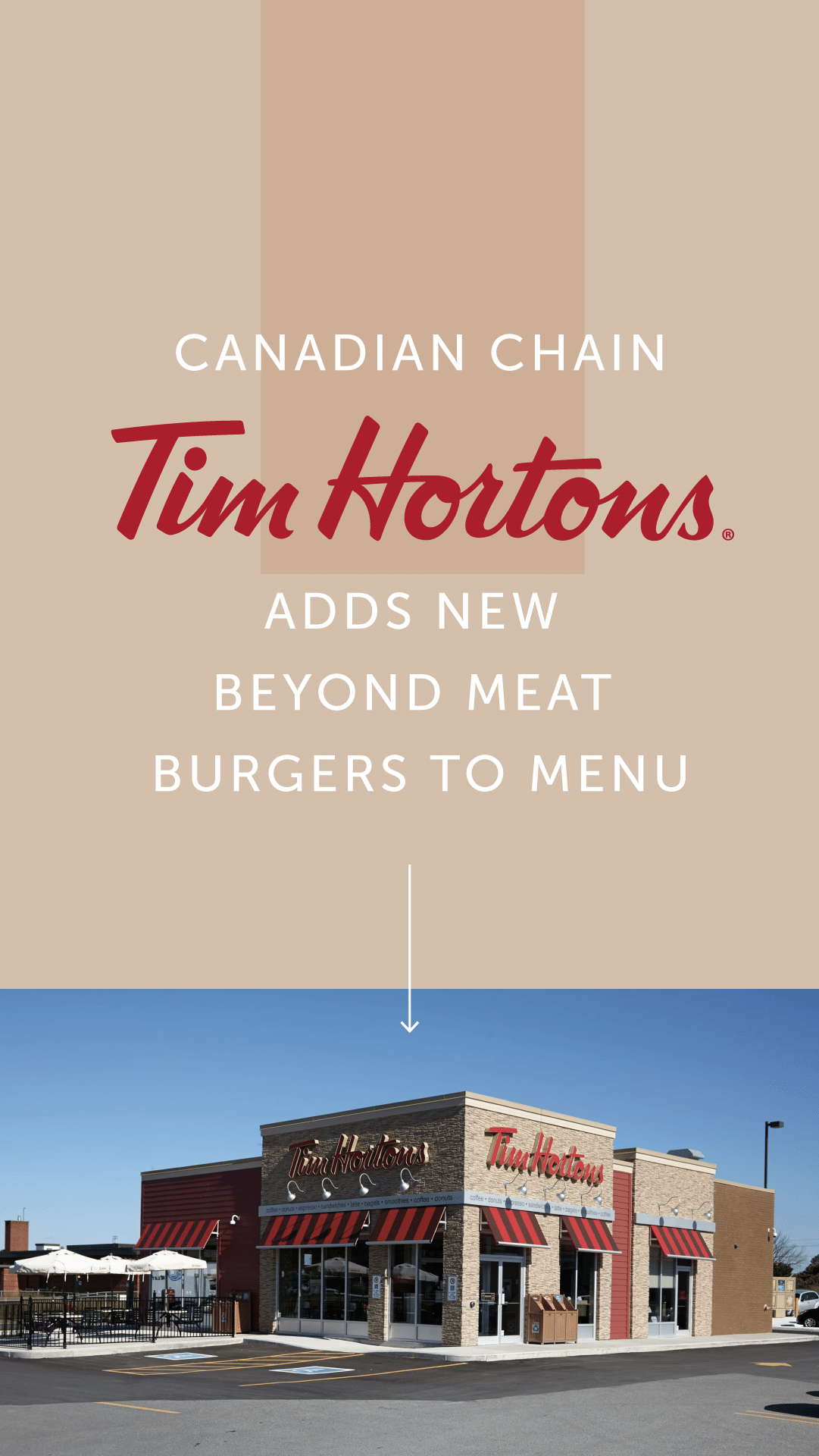 Canadian Chain Tim Hortons Adds New Beyond Meat Burgers to Menu