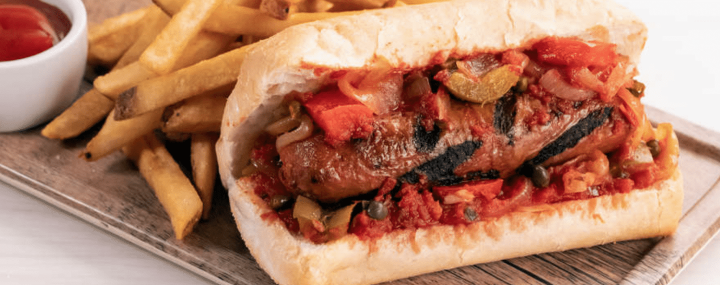 Vegan Chain Releases (Spicy) New Sandwich With Beyond Sausage