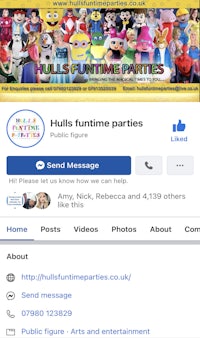 facebook page for huls furniture parties